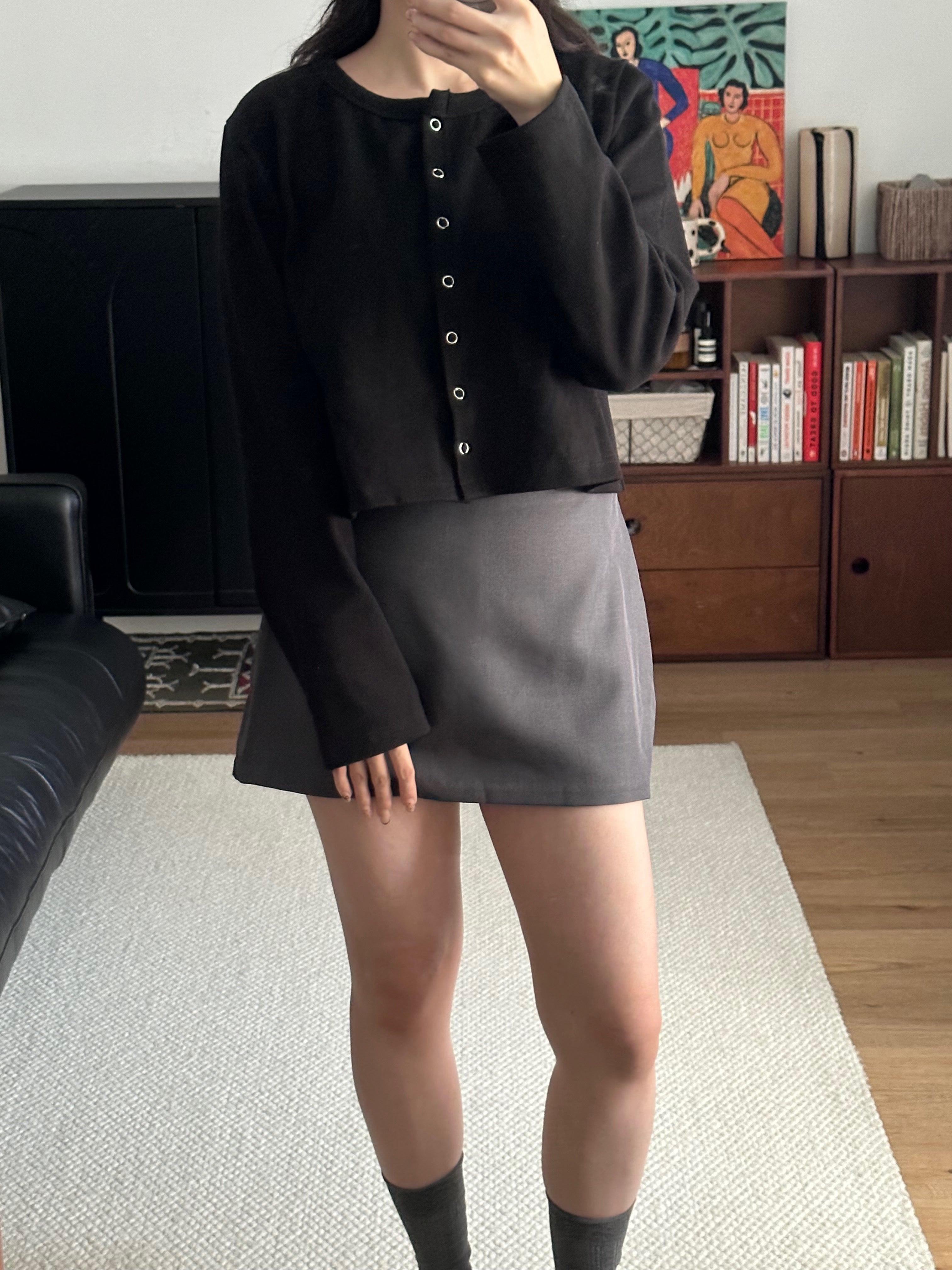 【王牌商品】羅紋啪鈕cardigans