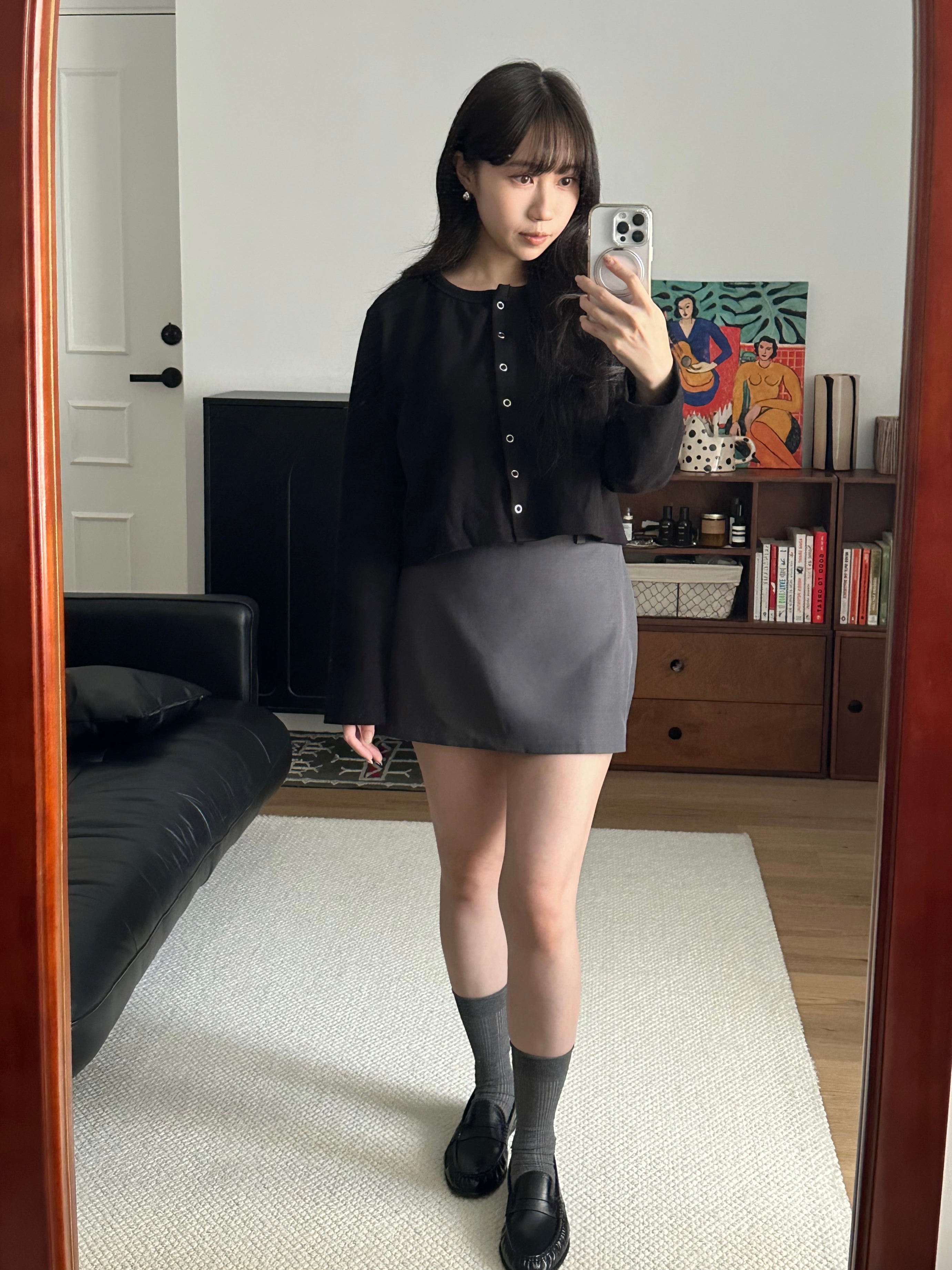 【王牌商品】羅紋啪鈕cardigans