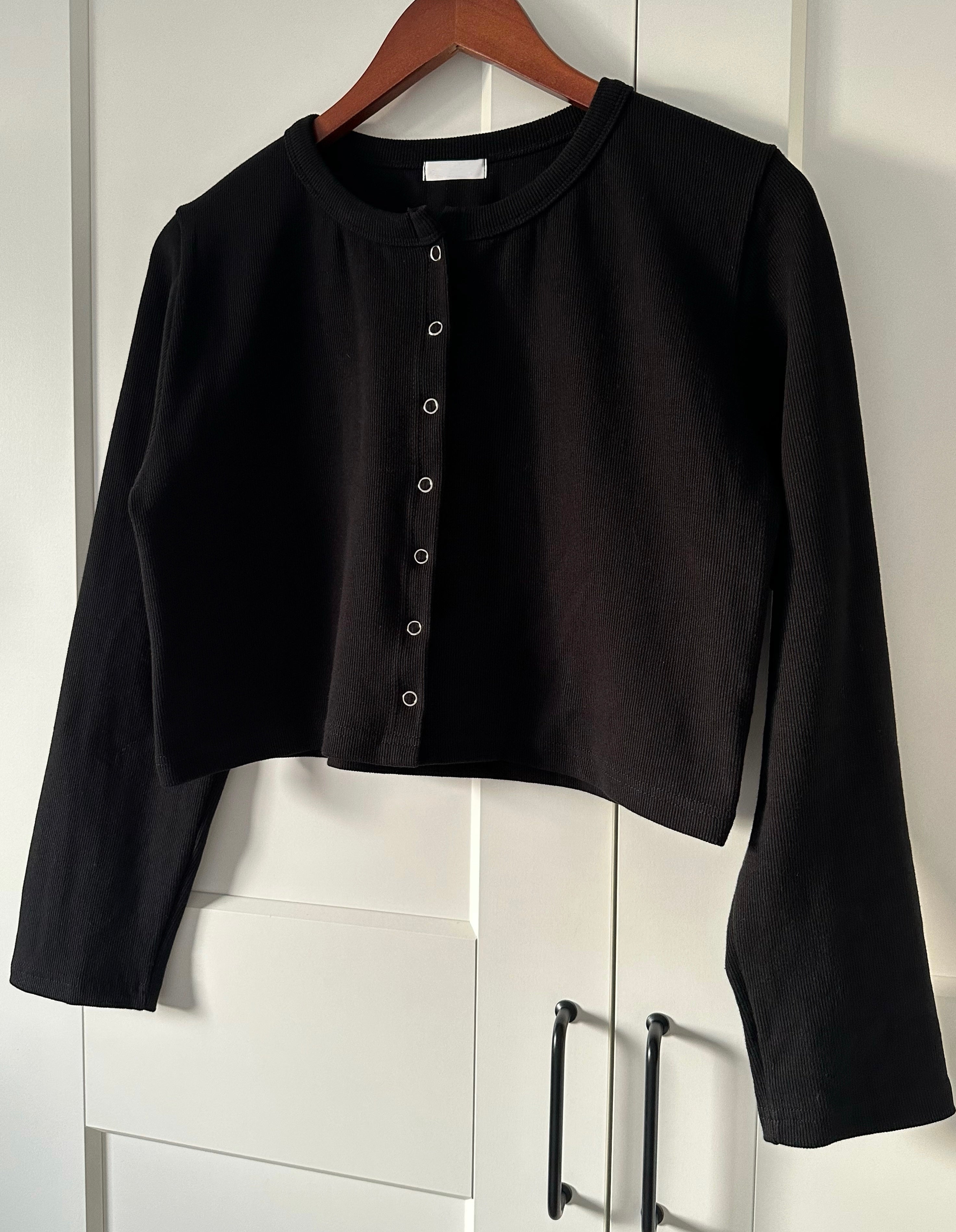 【王牌商品】羅紋啪鈕cardigans