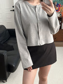 【王牌商品】羅紋啪鈕cardigans