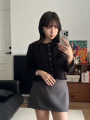 【王牌商品】羅紋啪鈕cardigans